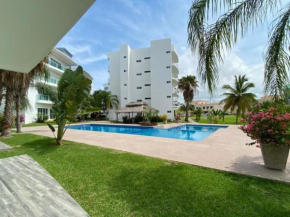 Departamento Isla Marina Mazatlán con alberca
